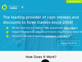 Cash Back Forex Cashbackforex Com Reviews And Ratings By Forex - 