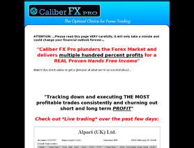 Caliber Fx Pro Caliberfxpro Com Reviews And Ratings By Forex Peace - 