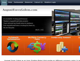 August forex golem ea review